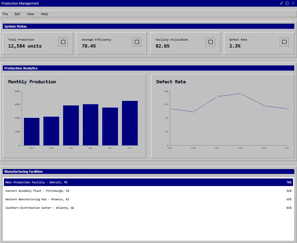 legacy manufacturing software system Beispiel - Legacy-Software